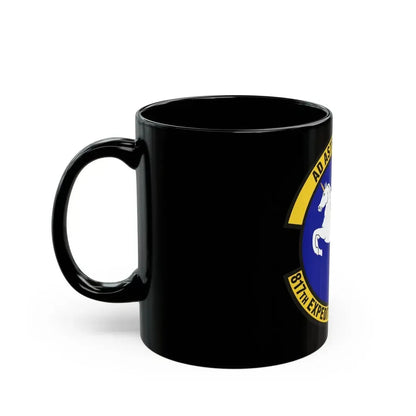 817th Expeditionary Airlift Squadron (U.S. Air Force) Black Coffee Mug - Go Mug Yourself