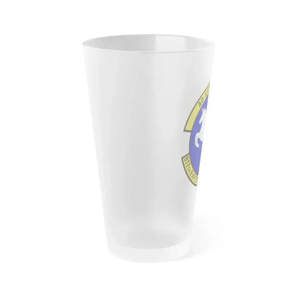 817th Expeditionary Airlift Squadron (U.S. Air Force) Frosted Pint Glass 16oz - Go Mug Yourself