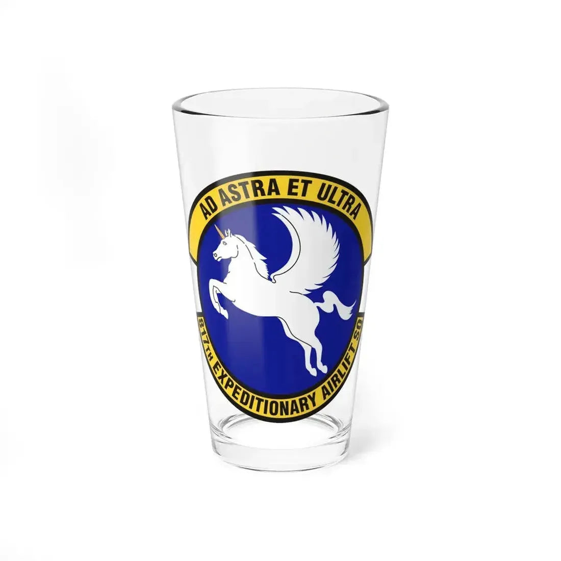 817th Expeditionary Airlift Squadron (U.S. Air Force) Pint Glass 16oz 16oz - Go Mug Yourself