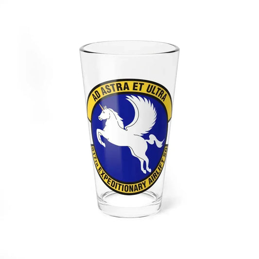 817th Expeditionary Airlift Squadron (U.S. Air Force) Pint Glass 16oz 16oz - Go Mug Yourself