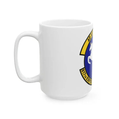 817th Expeditionary Airlift Squadron (U.S. Air Force) White Coffee Mug - Go Mug Yourself