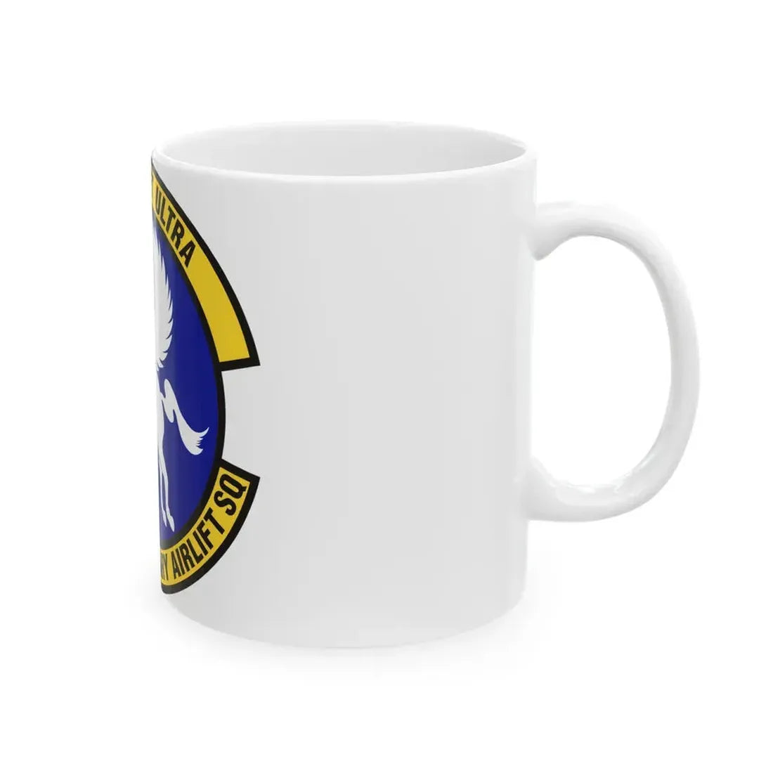 817th Expeditionary Airlift Squadron (U.S. Air Force) White Coffee Mug - Go Mug Yourself