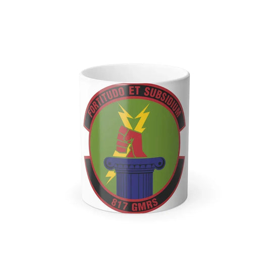 817th Global Mobility Readiness Squadron (U.S. Air Force) Color Changing Coffee Mug 11oz - Go Mug Yourself
