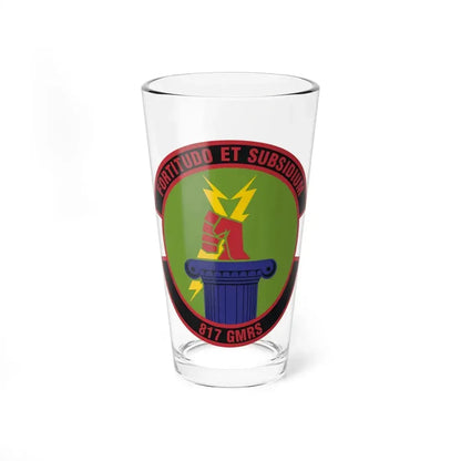 817th Global Mobility Readiness Squadron (U.S. Air Force) Pint Glass 16oz 16oz - Go Mug Yourself
