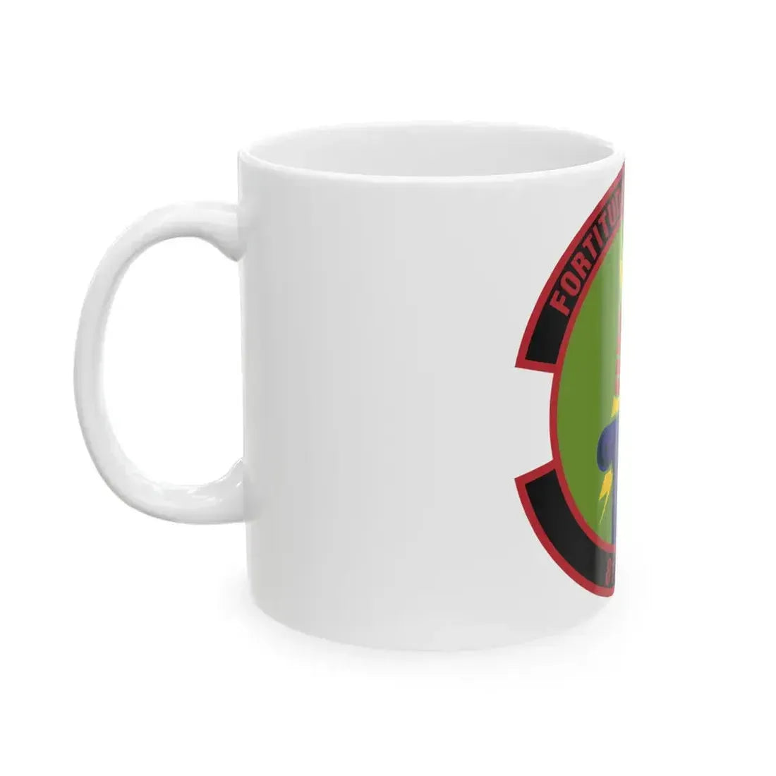 817th Global Mobility Readiness Squadron (U.S. Air Force) White Coffee Mug - Go Mug Yourself
