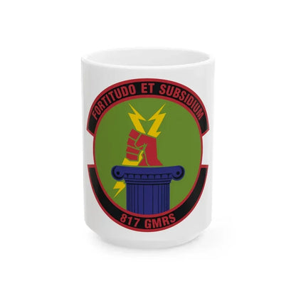 817th Global Mobility Readiness Squadron (U.S. Air Force) White Coffee Mug - Go Mug Yourself