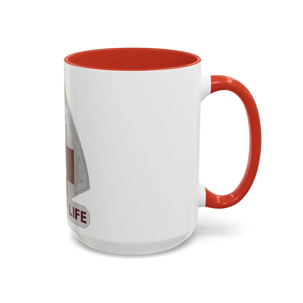 818 Medical Battalion (U.S. Army) Accent Coffee Mug-Go Mug Yourself