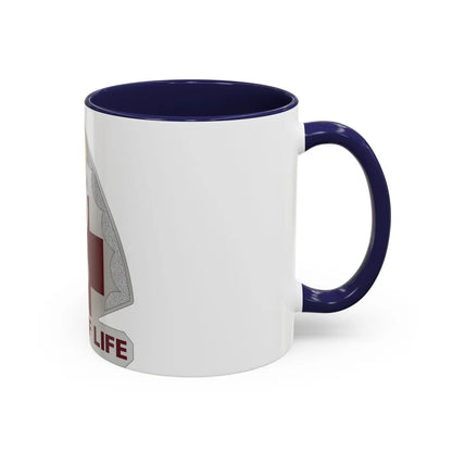 818 Medical Battalion (U.S. Army) Accent Coffee Mug-Go Mug Yourself