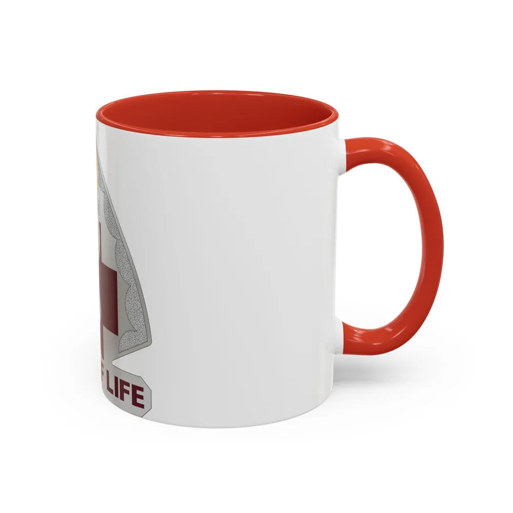 818 Medical Battalion (U.S. Army) Accent Coffee Mug-Go Mug Yourself