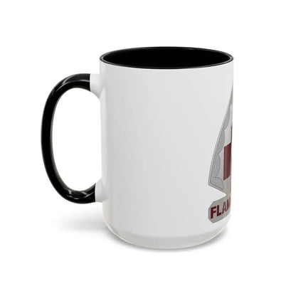 818 Medical Battalion (U.S. Army) Accent Coffee Mug-Go Mug Yourself