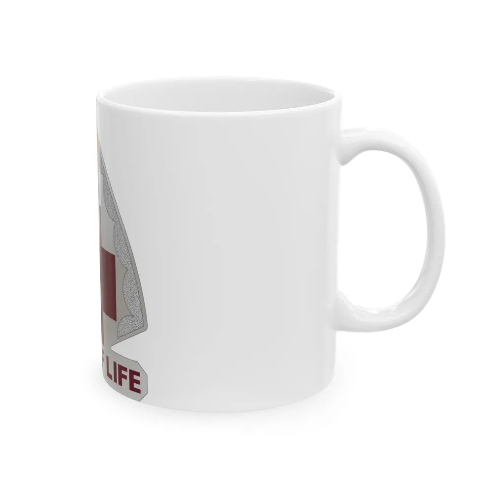 818 Medical Battalion (U.S. Army) White Coffee Mug-Go Mug Yourself