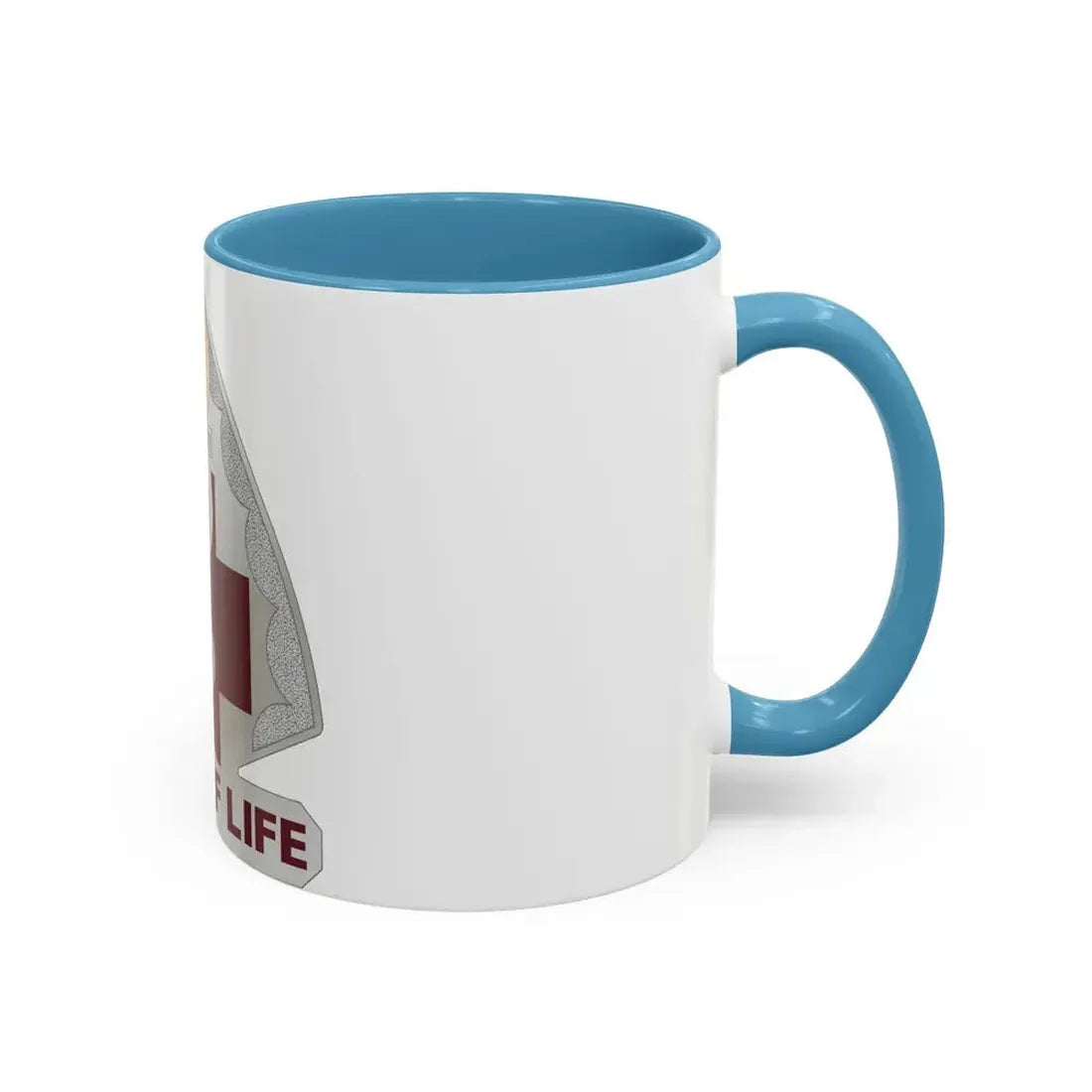 818 Medical Battalion (U.S. Army) Accent Coffee Mug - Go Mug Yourself