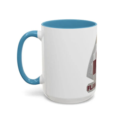 818 Medical Battalion (U.S. Army) Accent Coffee Mug - Go Mug Yourself