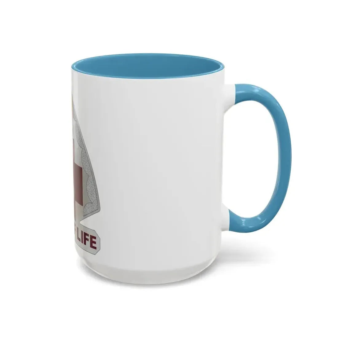 818 Medical Battalion (U.S. Army) Accent Coffee Mug - Go Mug Yourself