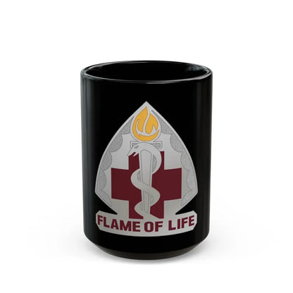 818 Medical Battalion (U.S. Army) Black Coffee Mug 15oz - Go Mug Yourself