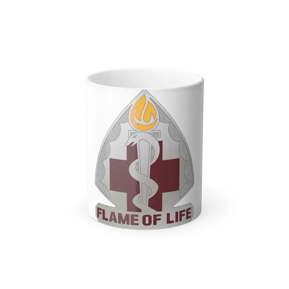 818 Medical Battalion (U.S. Army) Color Changing Mug 11oz - Go Mug Yourself