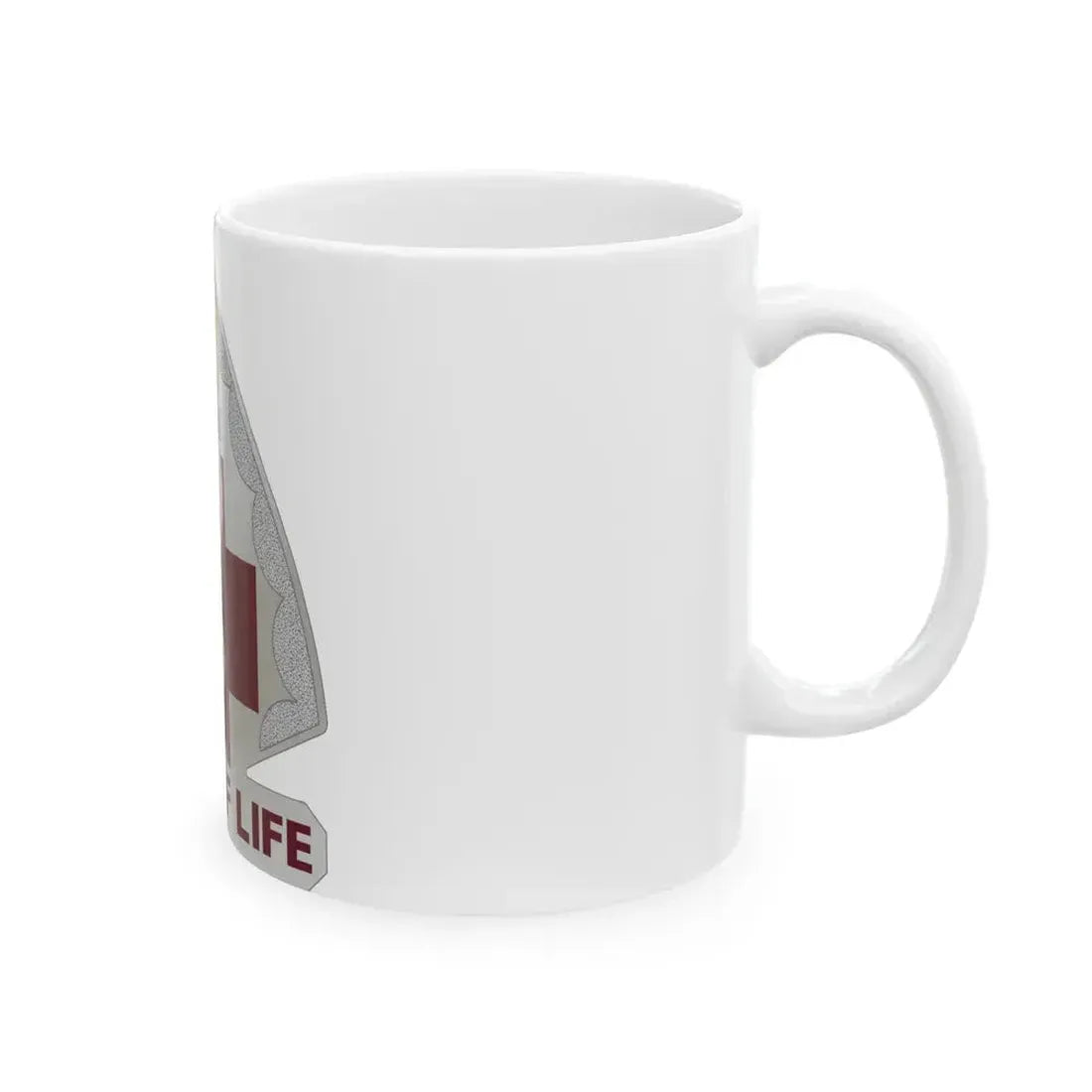 818 Medical Battalion (U.S. Army) White Coffee Mug - Go Mug Yourself