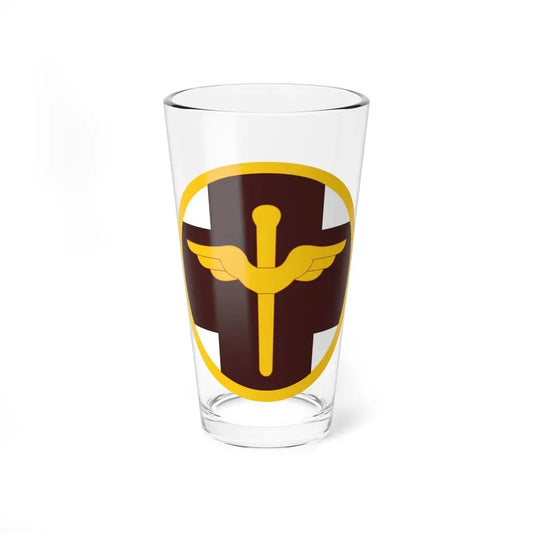 818 Medical Brigade (U.S. Army) Pint Glass 16oz 16oz - Go Mug Yourself
