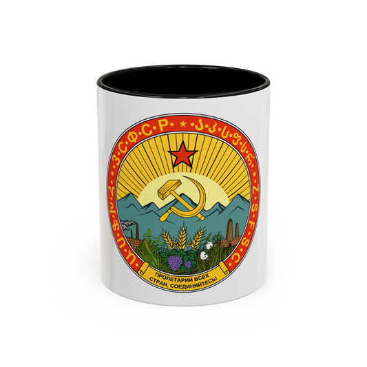 Emblem of the Transcaucasian SFSR (1930-1936) - Accent Coffee Mug