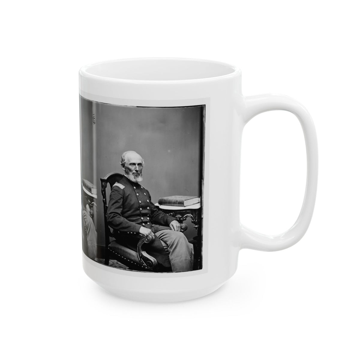 A.H. White (U.S. Civil War) White Coffee Mug