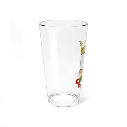 Reported Coat of arms of Ethiopian Empire (Ethiopia) (Coat of Arms) Pint Glass 16oz