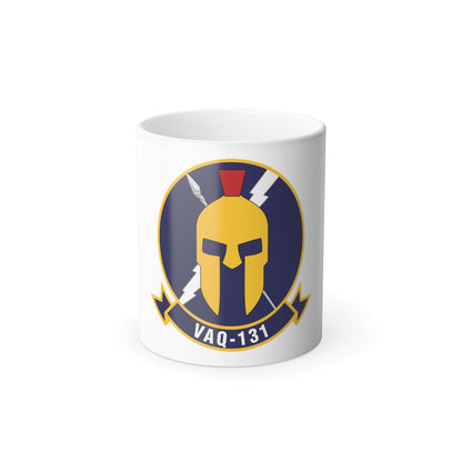 VAQ 131 Electronic Attack Squadron 131 (U.S. Navy) Color Changing Mug 11oz
