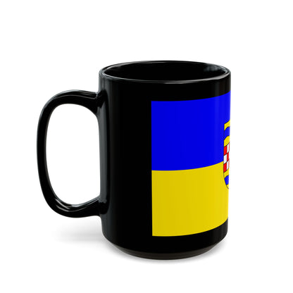 Flag of Ennepe Ruhr 2 Germany - Black Coffee Mug-Go Mug Yourself