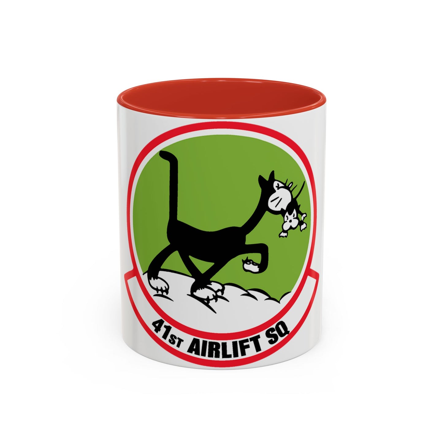 41st Airlift Sq v2 (U.S. Air Force) Accent Coffee Mug