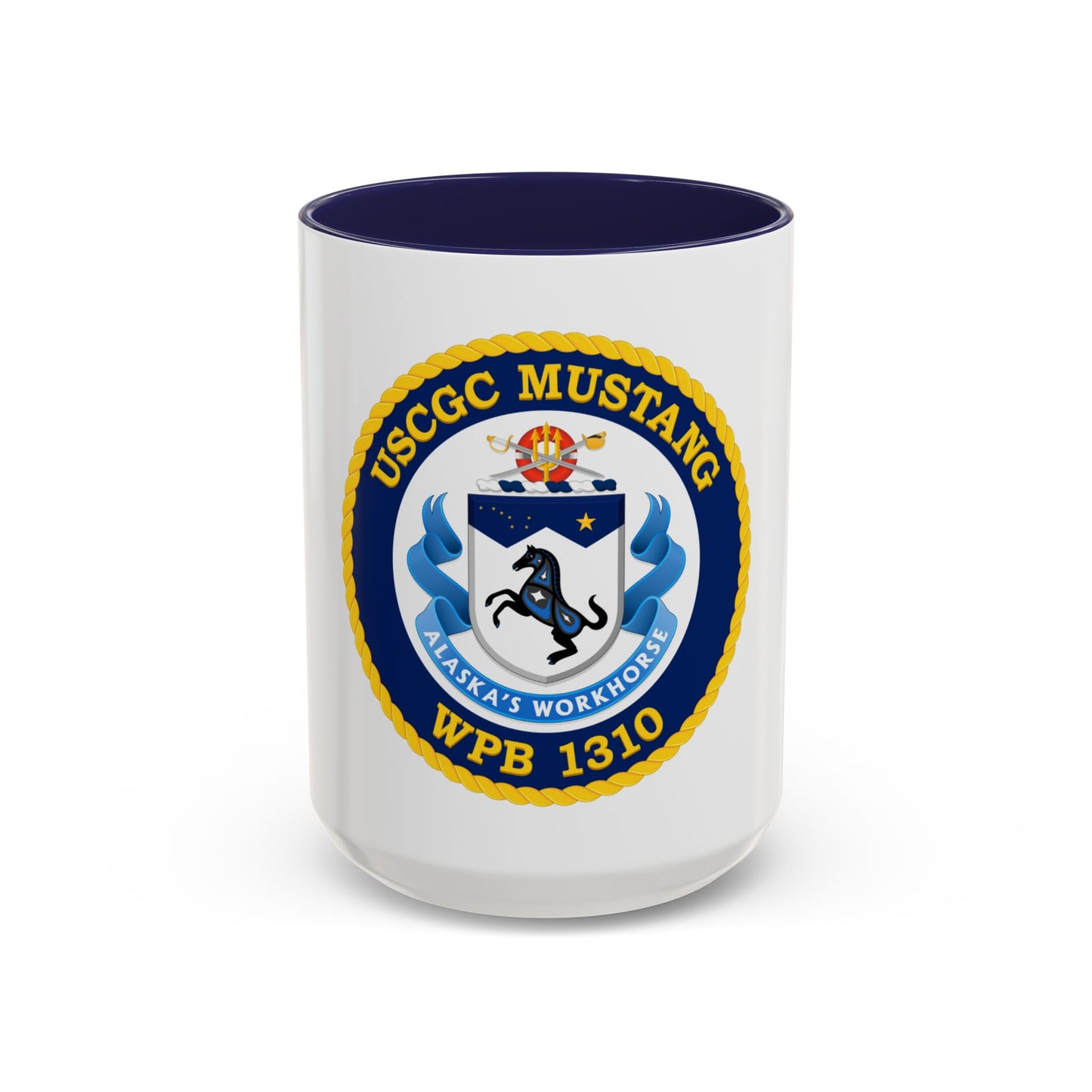 USCGC Mustang WPB 1310 (U.S. Coast Guard) Accent Coffee Mug