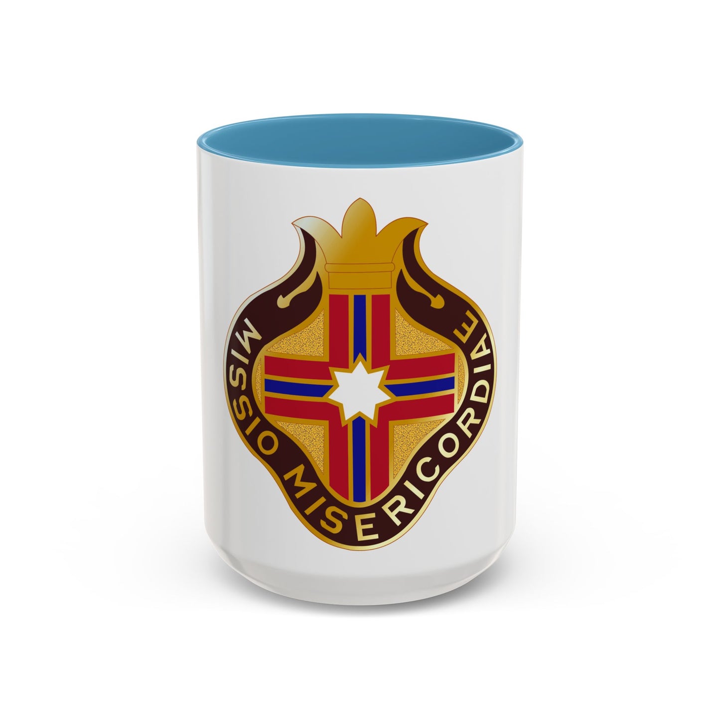 25 Surgical Hospital (U.S. Army) Accent Coffee Mug