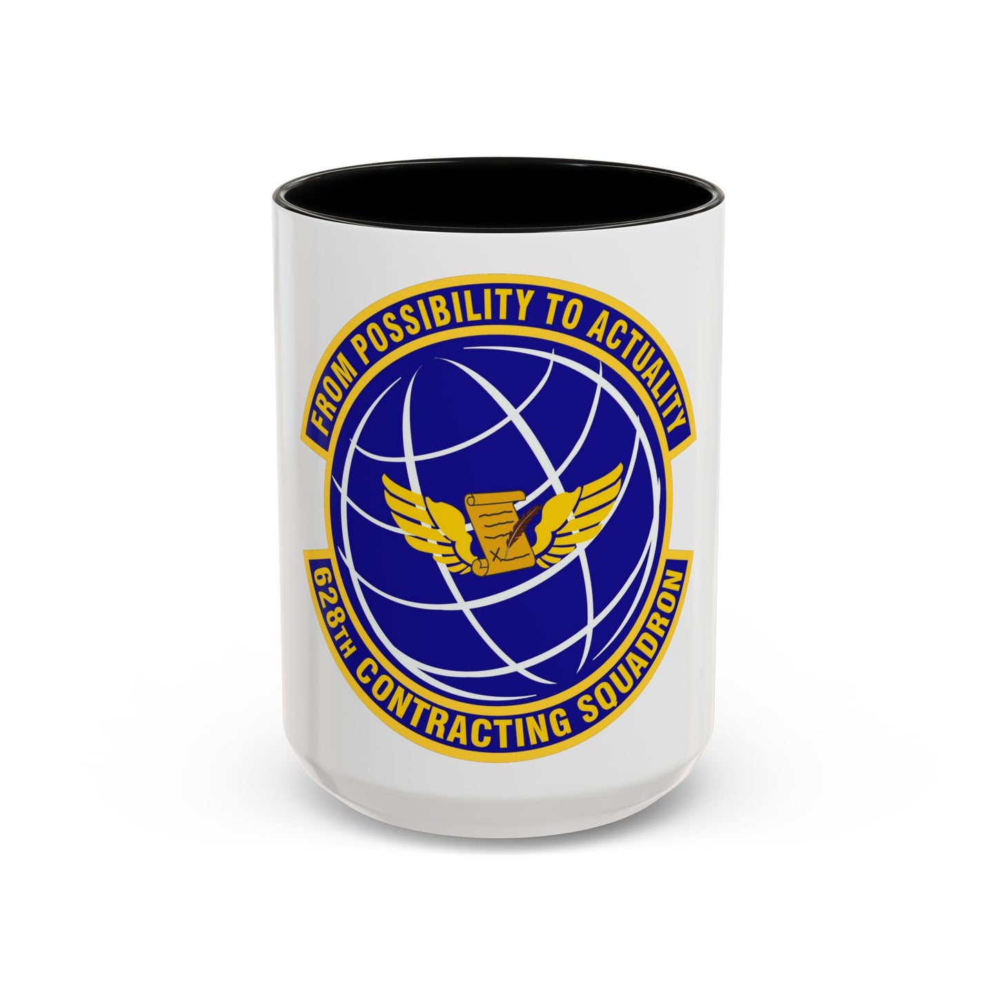 628th Contracting Squadron (U.S. Air Force) Accent Coffee Mug