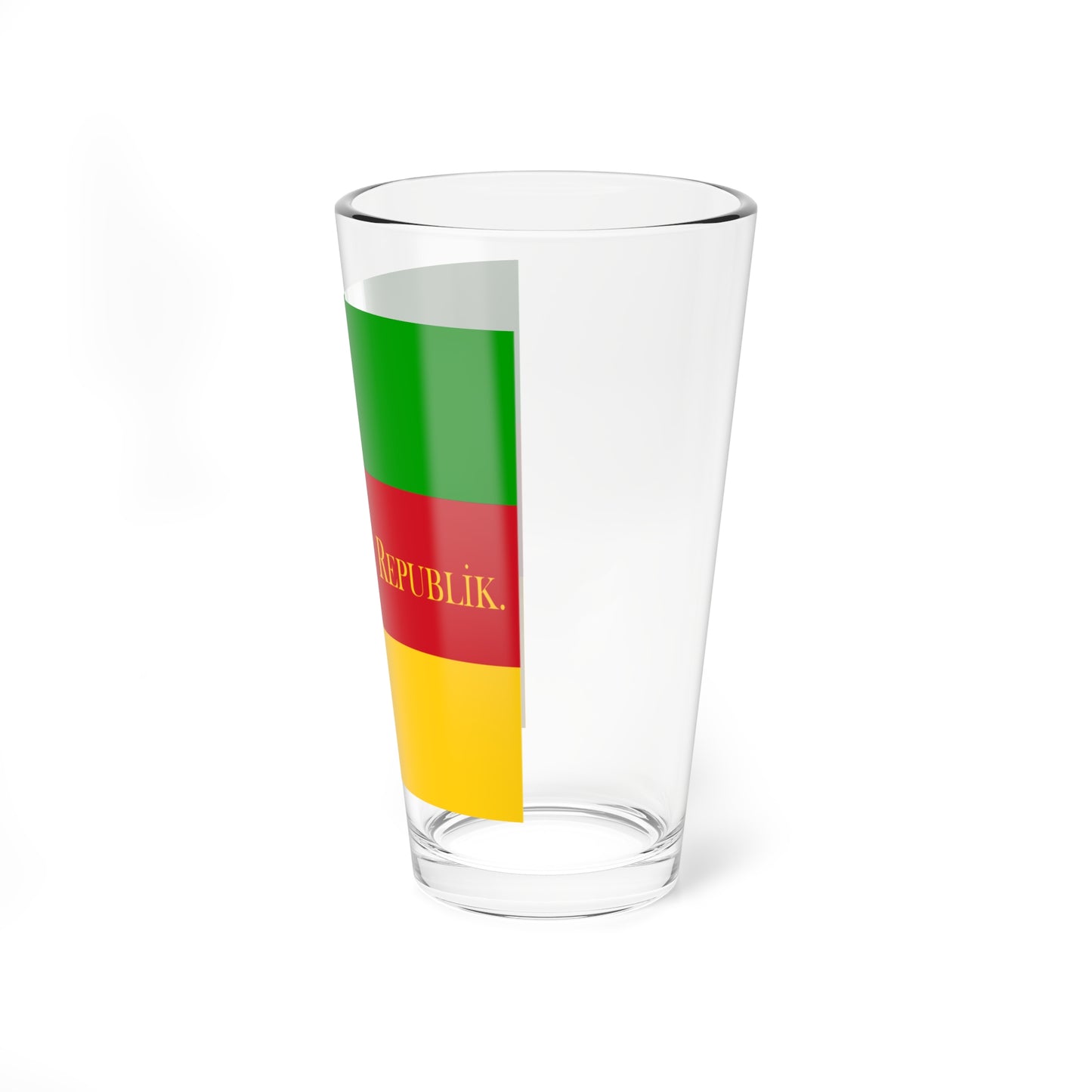 Flag of the Helvetic Republic German (Switzerland) Pint Glass 16oz