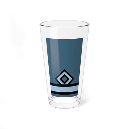 Hellenic Air Force OF 6 (Cyprus) (Military Rank) Pint Glass 16oz
