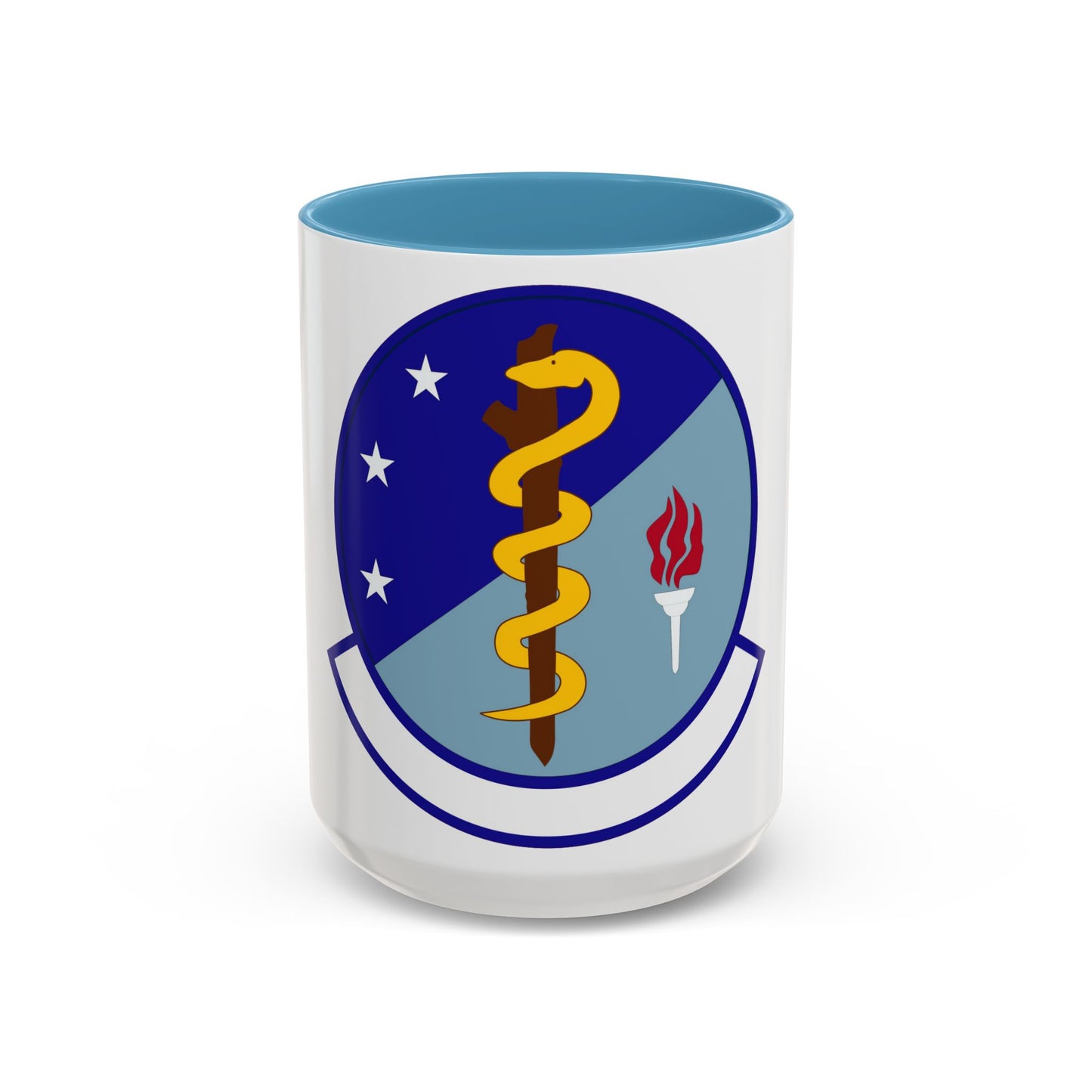 47 Operational Medical Readiness Squadron AETC (U.S. Air Force) Accent Coffee Mug