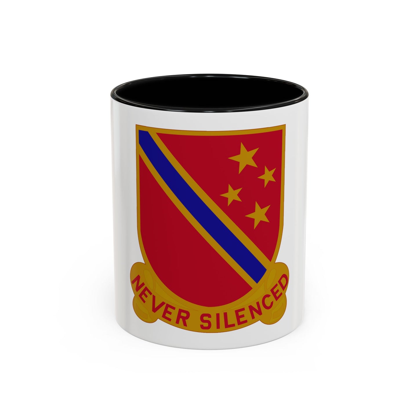636th Field Artillery Battalion (U.S. Army) Accent Coffee Mug