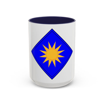 40th Infantry Division CSIB (U.S. Army) Accent Coffee Mug