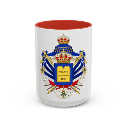 Coat of Arms of the July Monarchy (1831-48) - Accent Coffee Mug