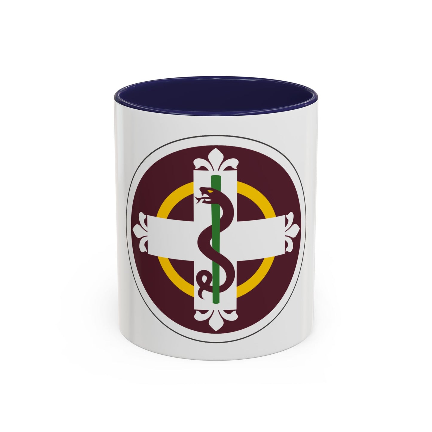 338 Medical Brigade (U.S. Army) Accent Coffee Mug