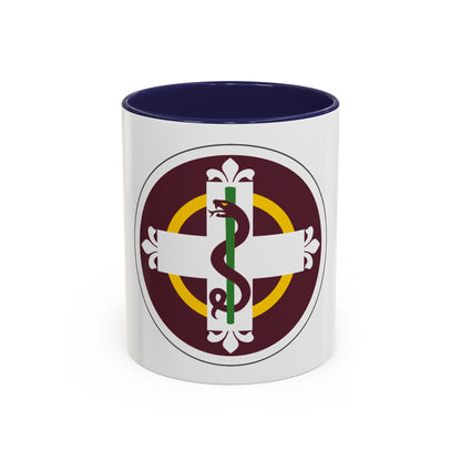 338 Medical Brigade (U.S. Army) Accent Coffee Mug