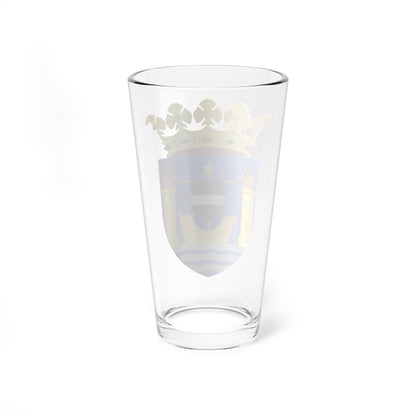Coat of arms of Veere (Netherlands) (Coat of Arms) Pint Glass 16oz