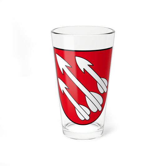Coat of arms of Wintersingen (Switzerland) (Coat of Arms) Pint Glass 16oz