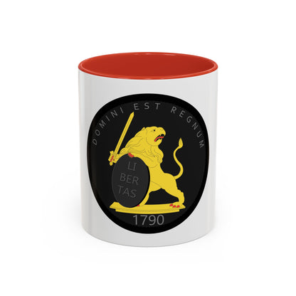 Coat of arms of United Belgian States - Accent Coffee Mug