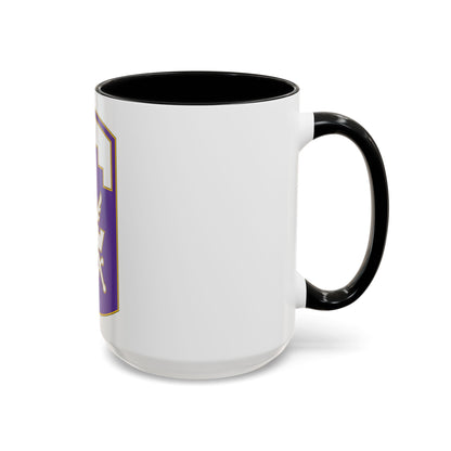 353 Civil Affairs Command 3 (U.S. Army) Accent Coffee Mug