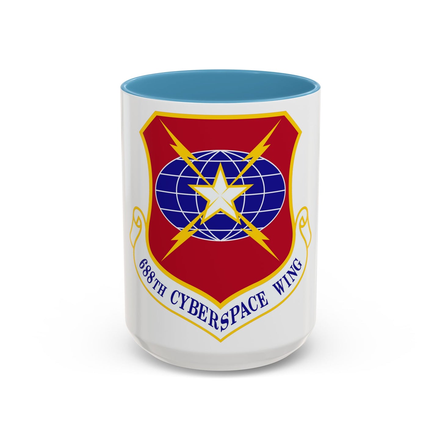 688 Cyberspace Wing ACC (U.S. Air Force) Accent Coffee Mug