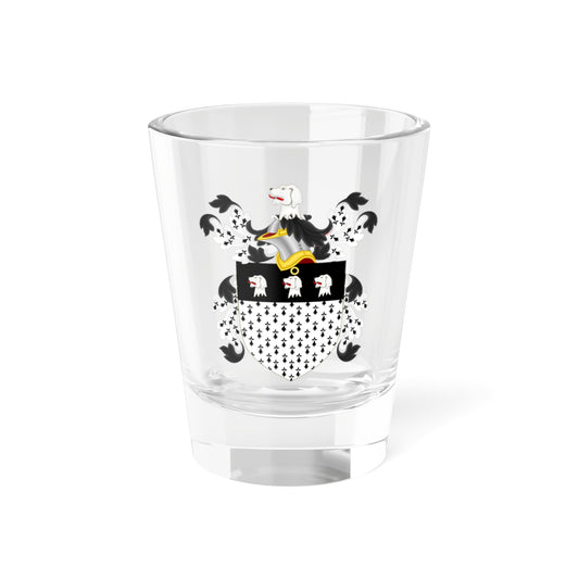 Coat of Arms of Joseph Barrell (United States) (Coat of Arms) Shot Glass 1.5oz