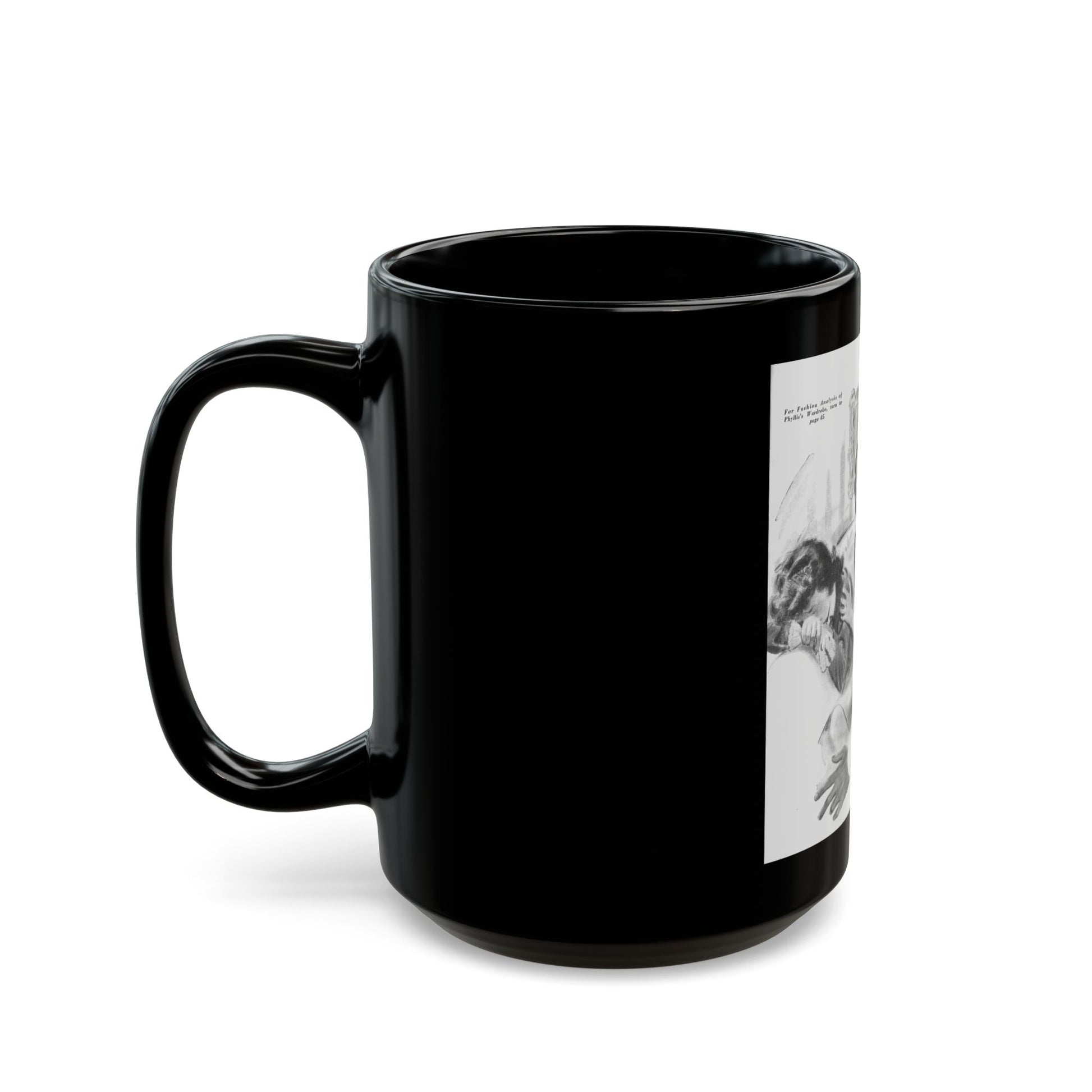 Dear Frank Sinatra (2), Life Story magazine, May 1944 - Black Coffee Mug-Go Mug Yourself