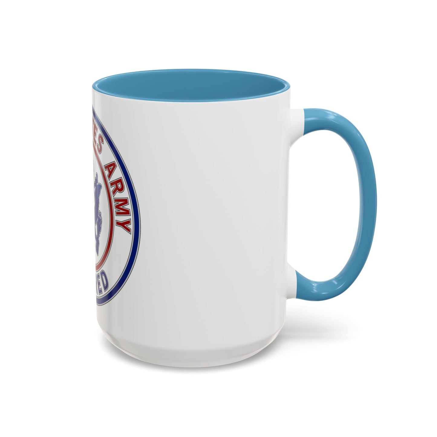 Retired Service Identification Badge 2 (U.S. Army) Accent Coffee Mug