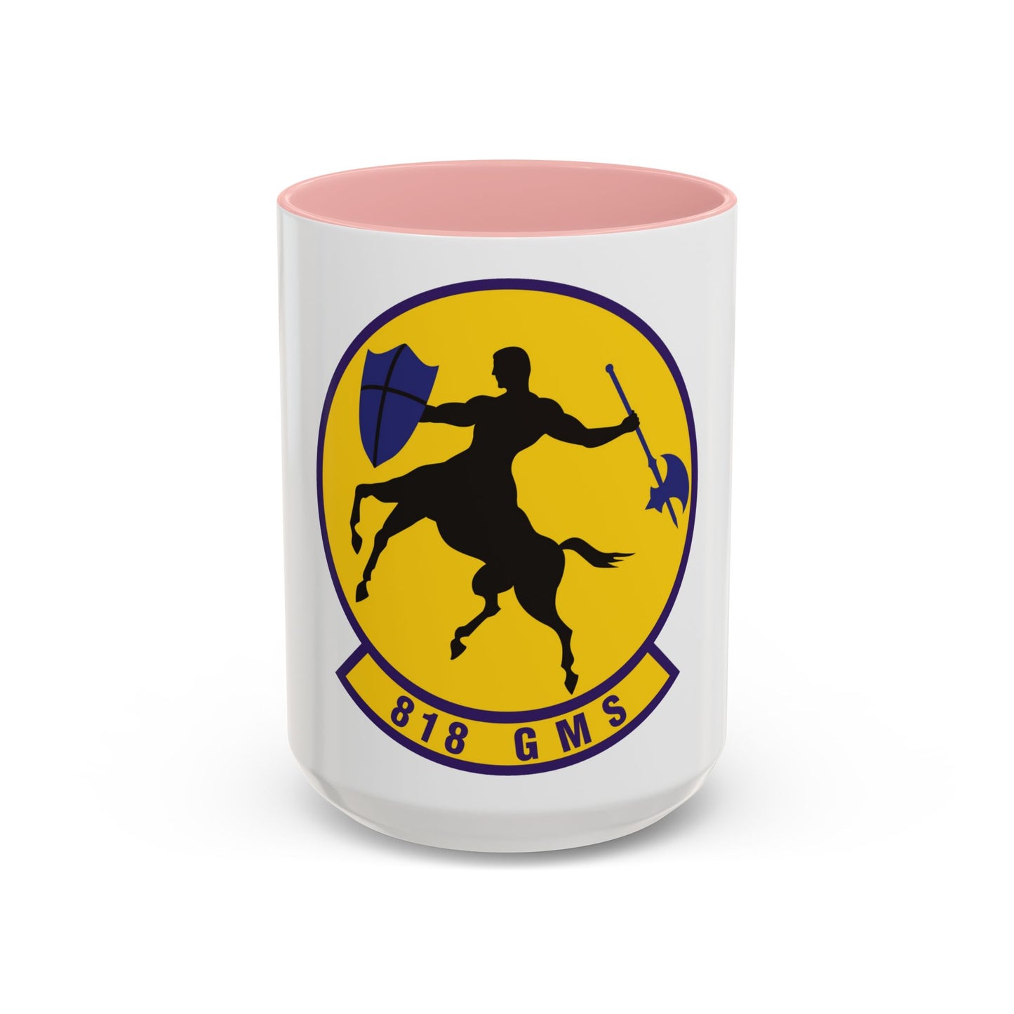 818th Global Mobility Squadron (U.S. Air Force) Accent Coffee Mug