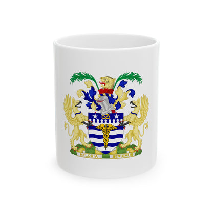 Coat of Arms Brisbane Australia - White Coffee Mug