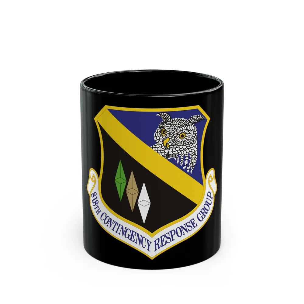 818th Contingency Response Group (U.S. Air Force) Black Coffee Mug-11oz-Go Mug Yourself